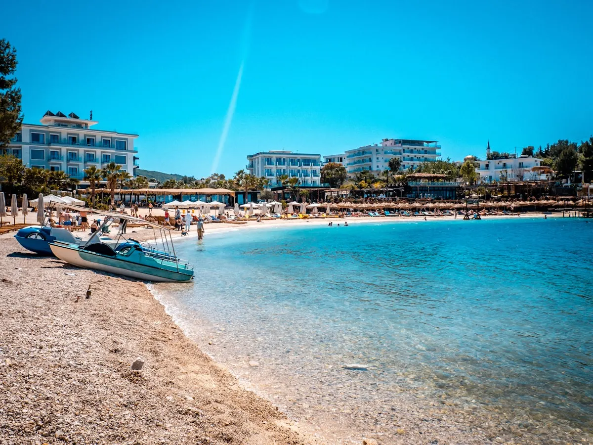 Ksamil Hotel am Strand